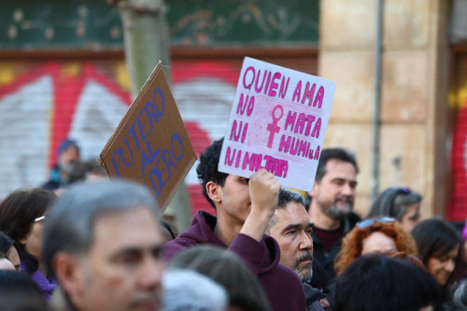 Manifestación por el 8M en Salamanca