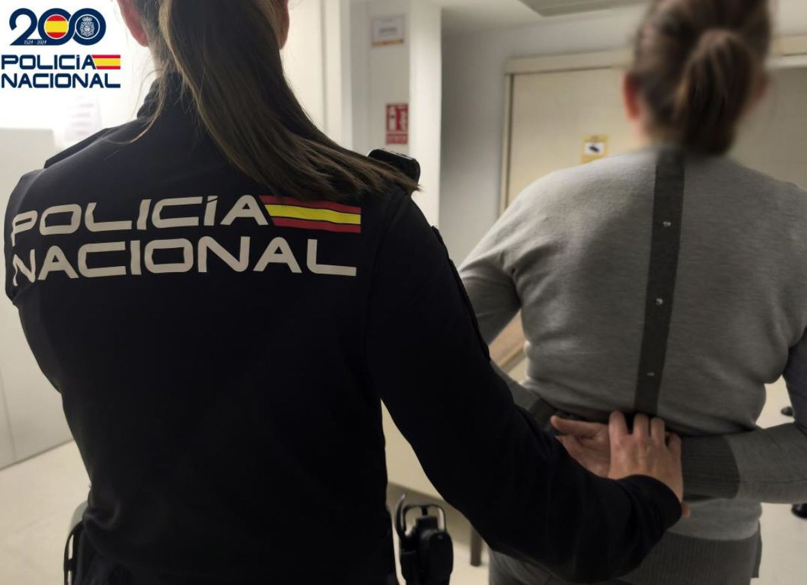 Una de las detenidas en Zamora