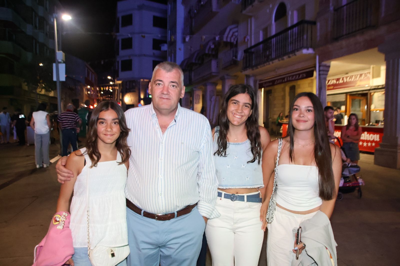 Panorama en la plaza Mayor de Guijuelo