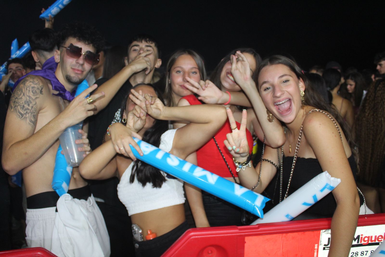 Salamanca de noche, sábado 9 de agosto