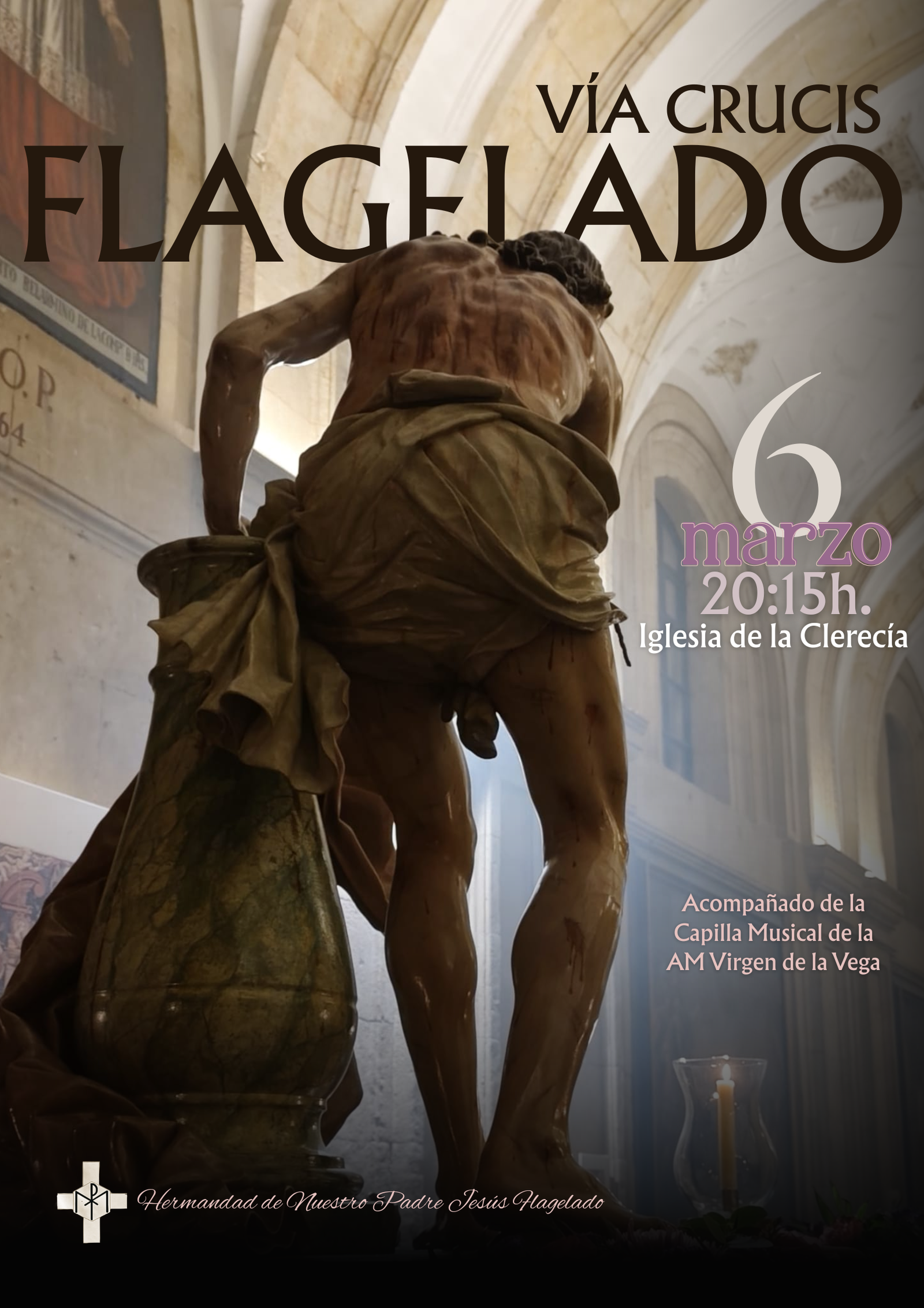 Cartel Vía Crucis Jesús Flagelado