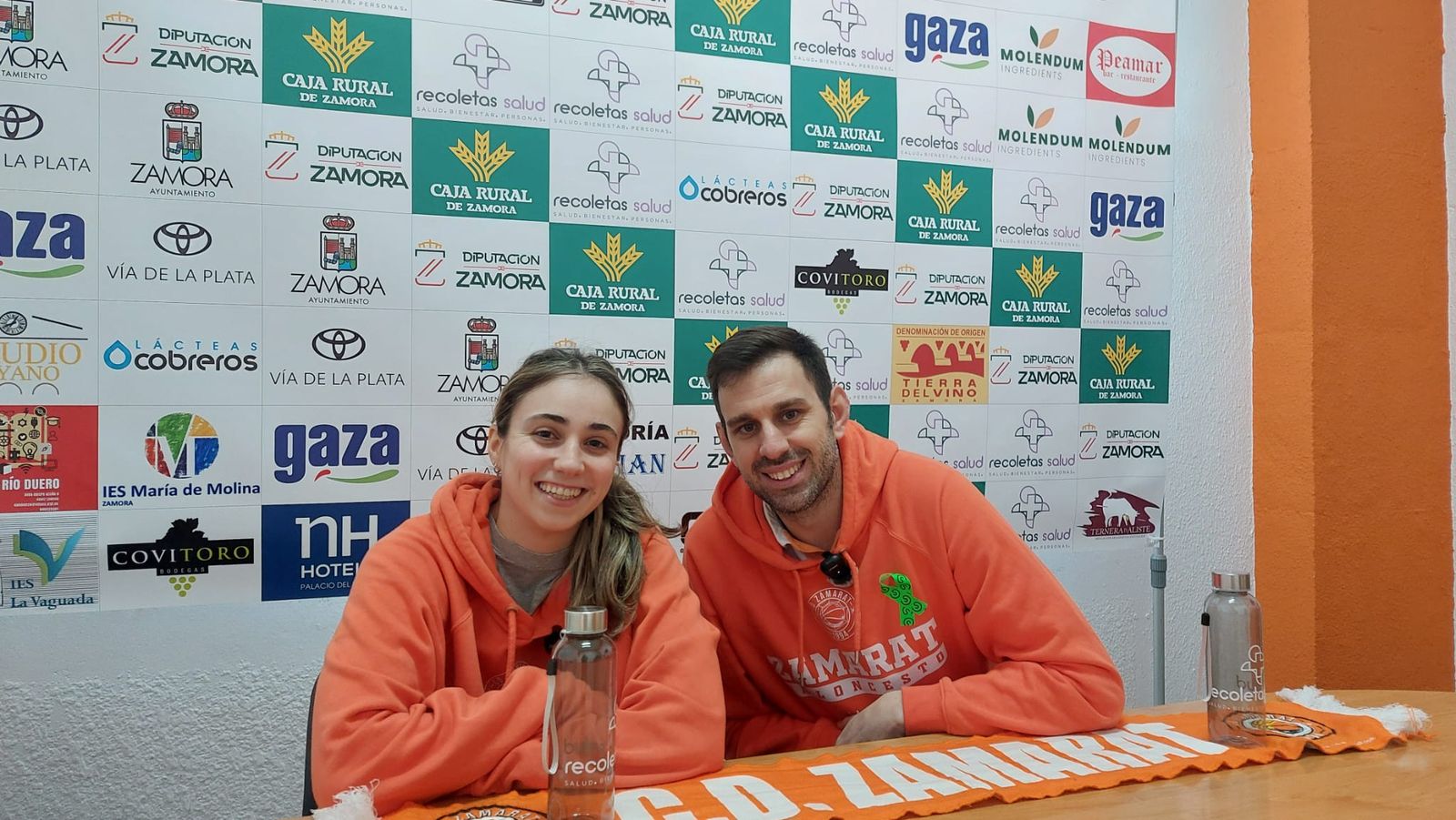 Raúl Pérez y Flopi Niski, en rueda de prensa