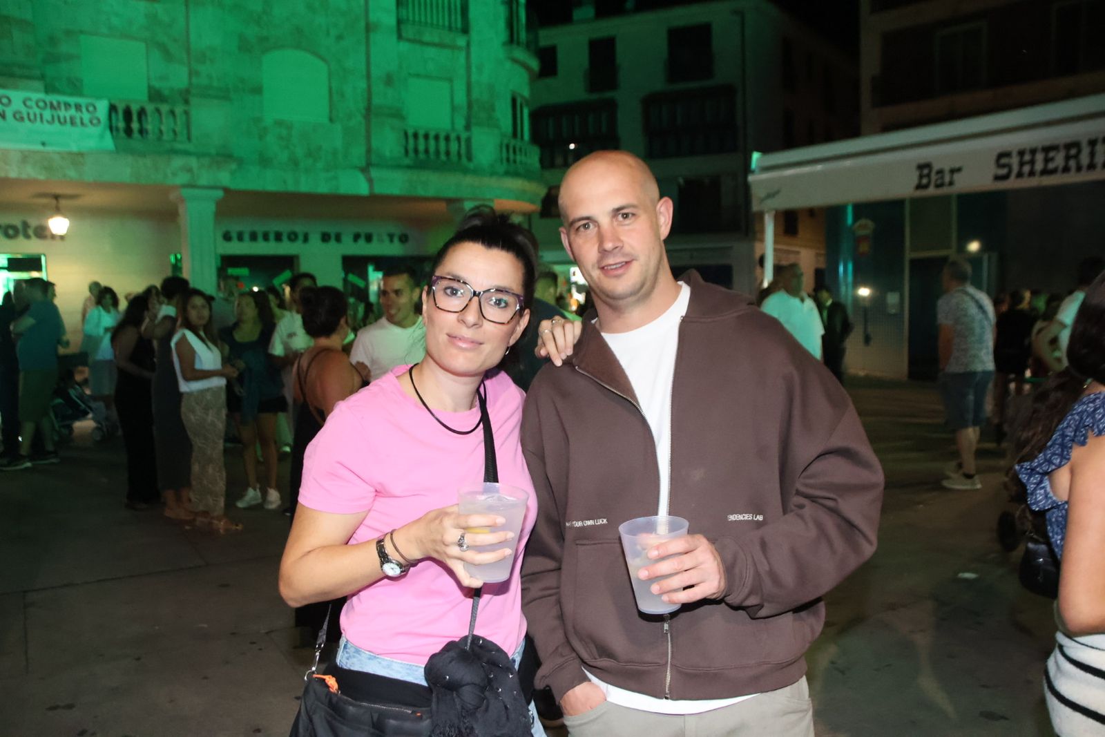 Panorama en la plaza Mayor de Guijuelo