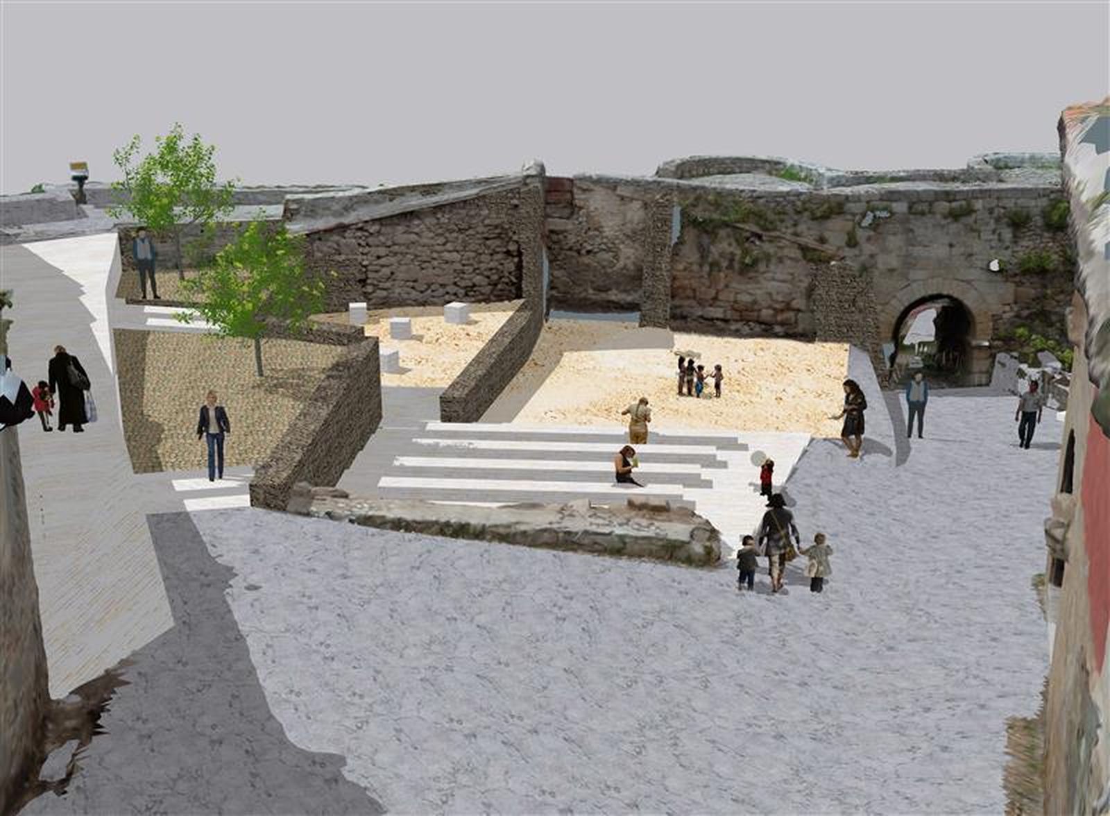 Proyecto de acondicionamiento y renovación del centro histórico de Ledesma