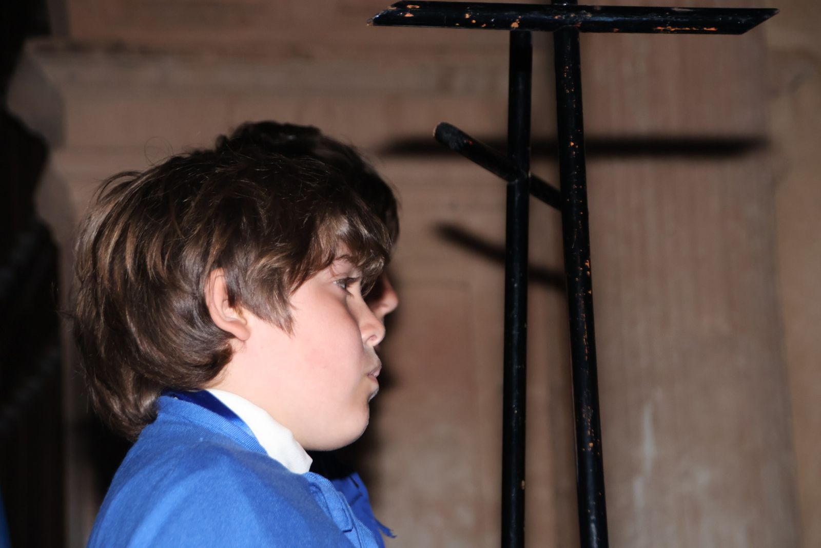 El Cristo de los Doctrinos y la Virgen de la Amargura saludan a sus fieles en Salamanca