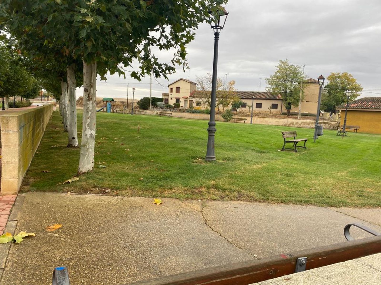 Zona verde parque Los Toreros