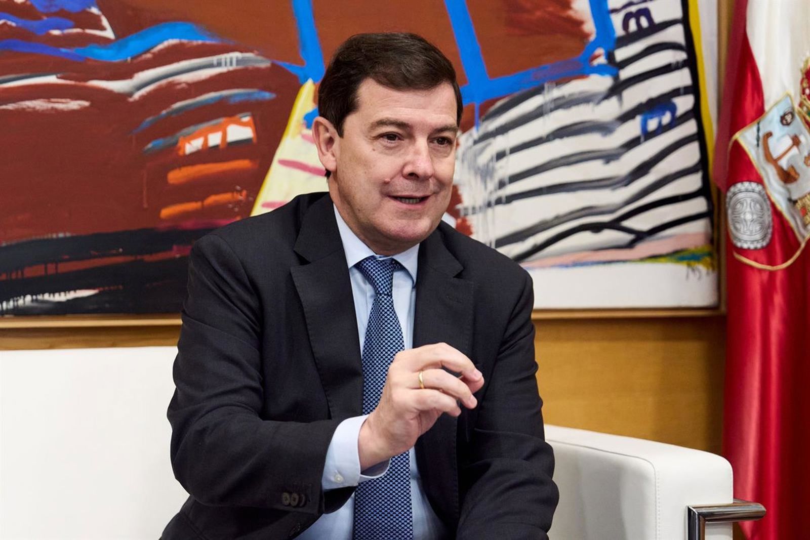 Archivo - El presidente de la Junta de Castilla y León, Alfonso Fernández Mañueco.
