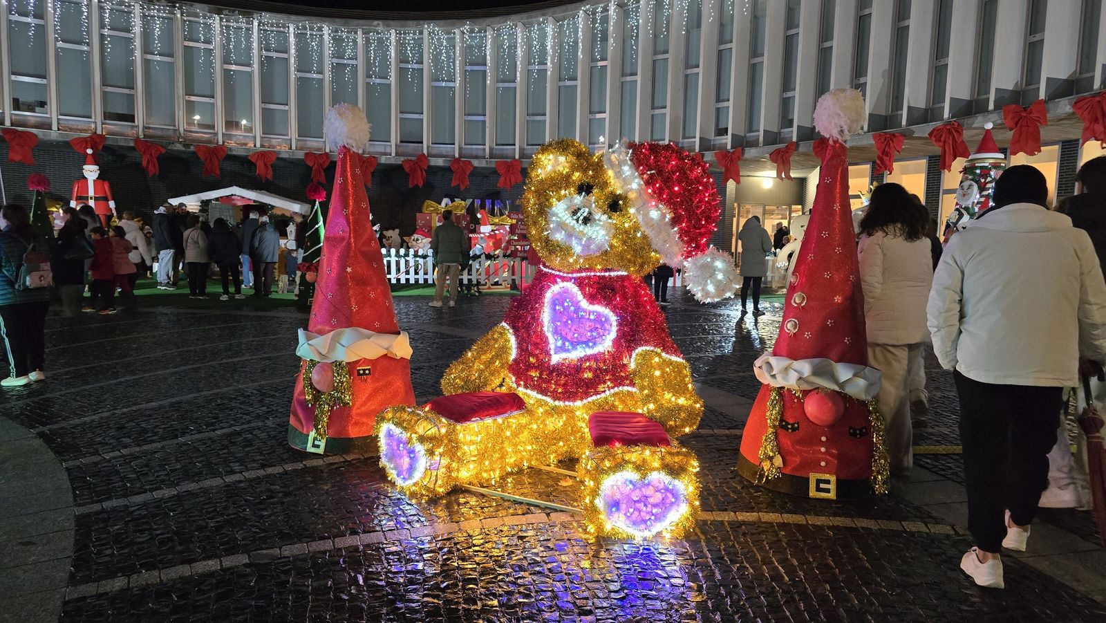 Inauguración de la Navidad en Santa Marta
