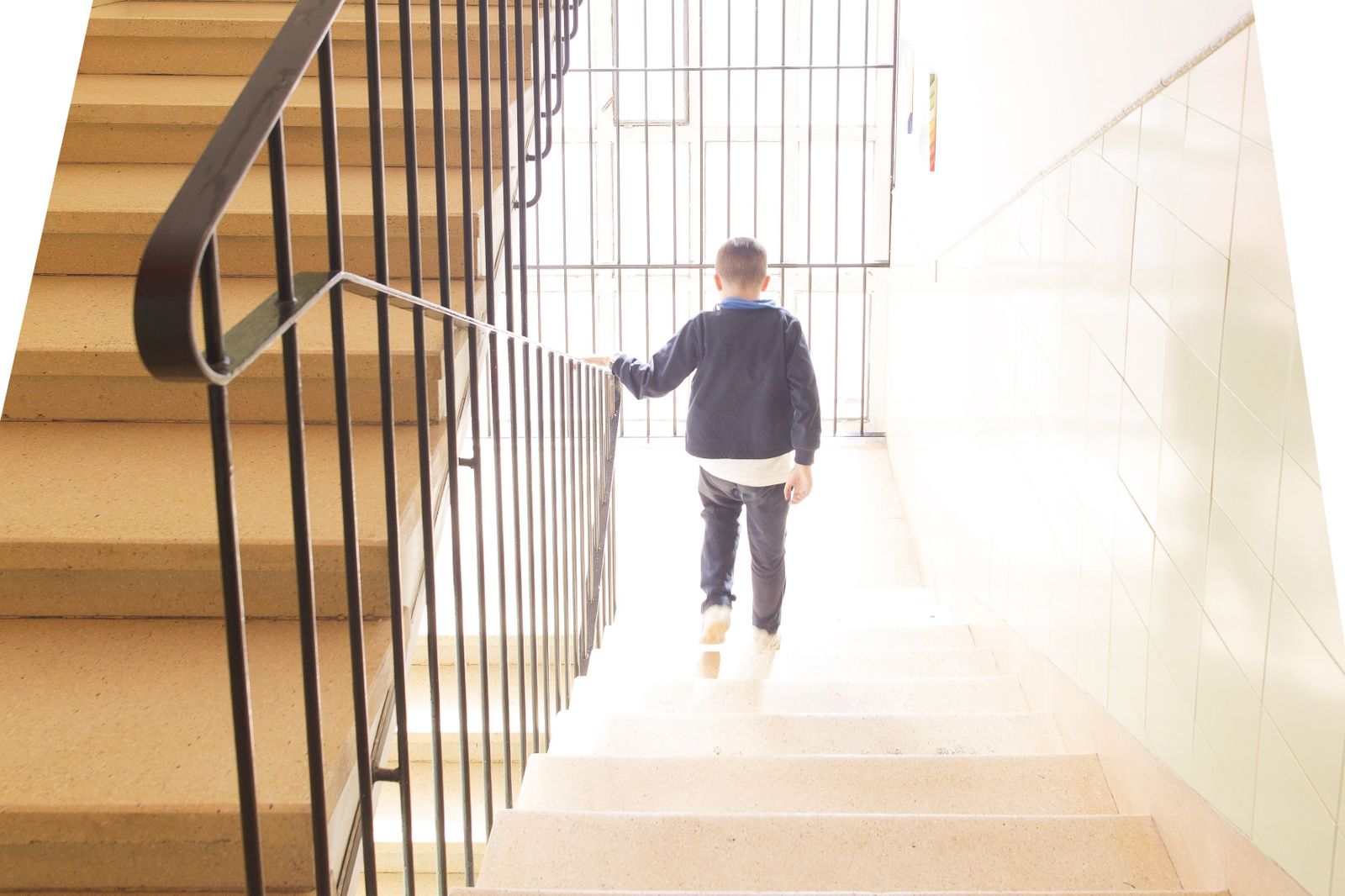 Un escolar en un centro educativo. Foto EP