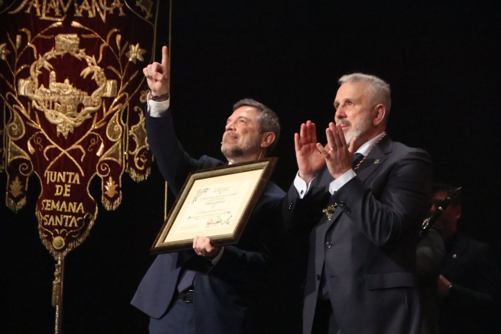 Pregón de la Semana Santa de Salamanca a cargo del director de Comunicación de la Junta, Julio López Revuelta