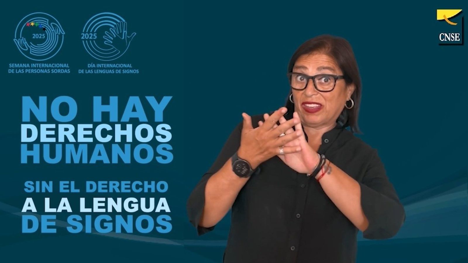 LA CNSE celebra la Semana Internacional de las Personas Sordas, del 22 al 28 de septiembre. - CNSE