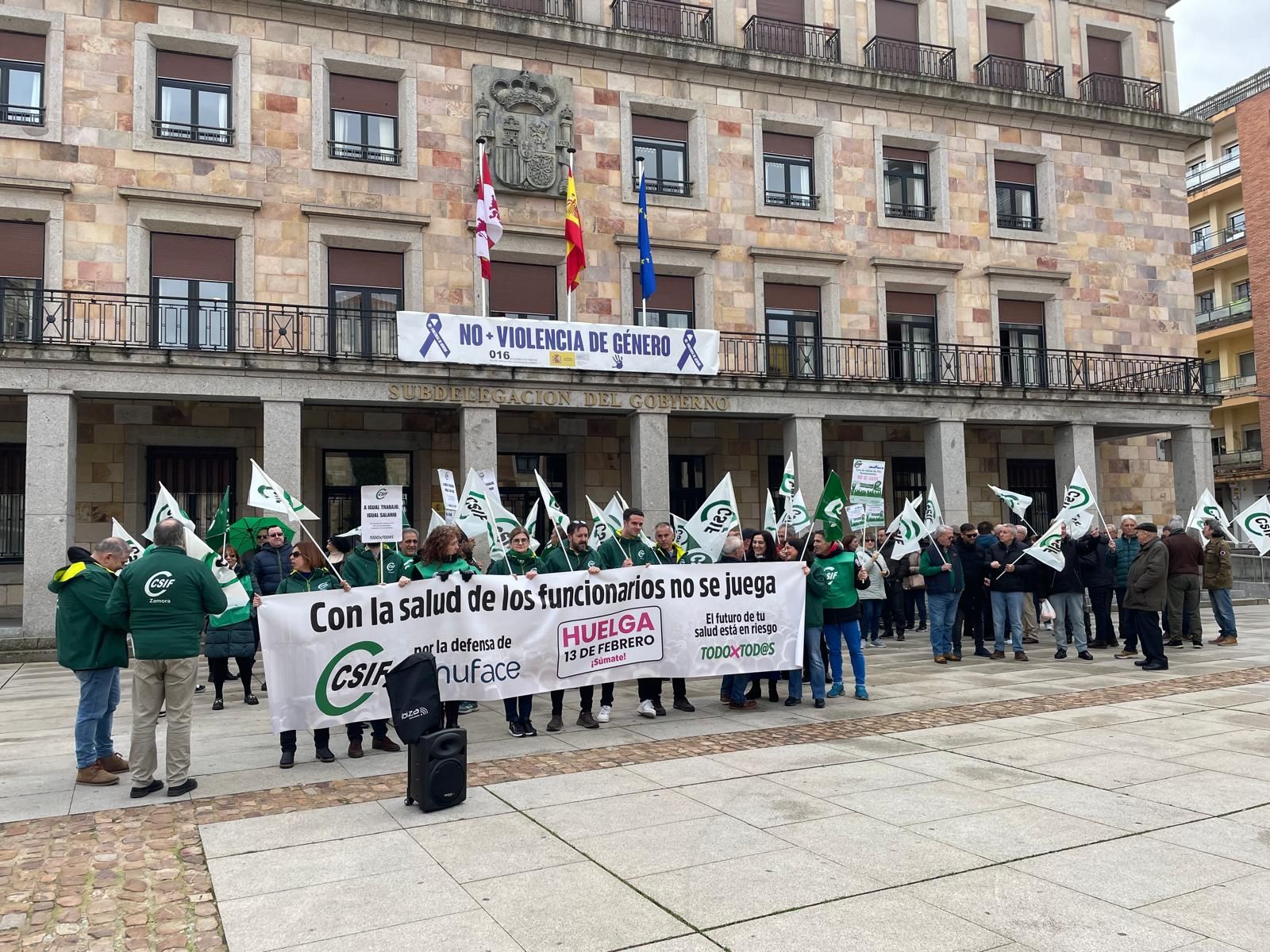 Miles de empleados públicos en Zamora, en vilo por el futuro de Muface