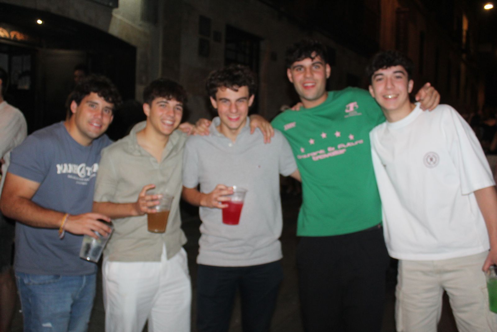 Salamanca de noche, jueves 17 de Julio