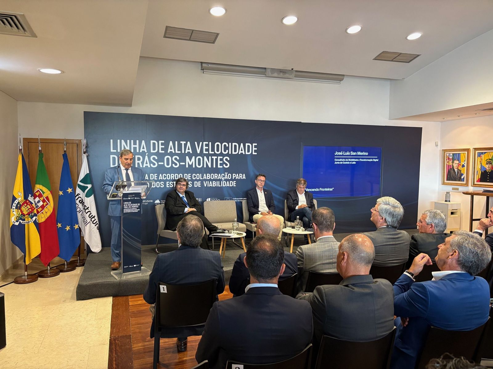 Jornada sobre desarrollo ferroviario de Bragança