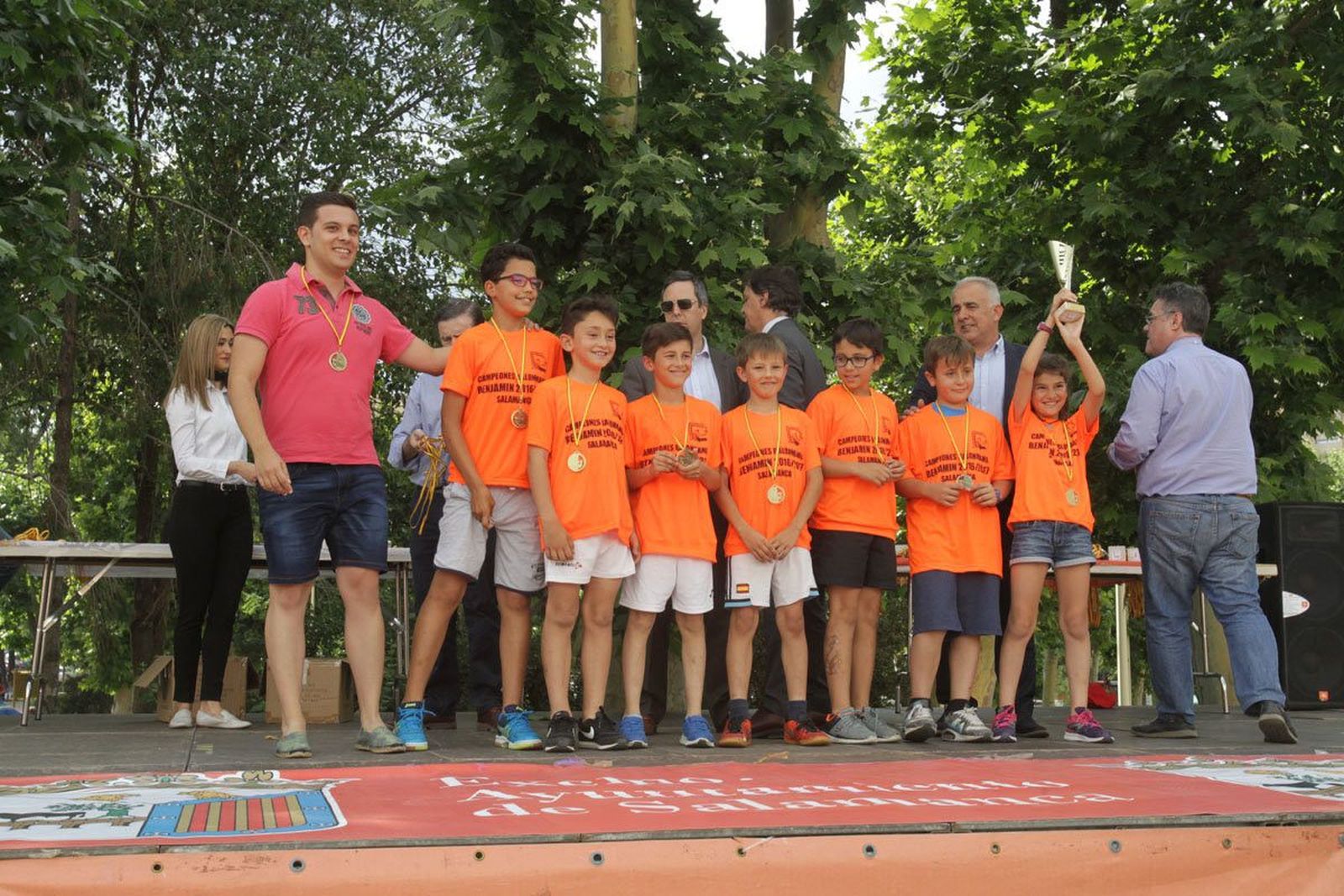 Premios de los Juegos Escolares.