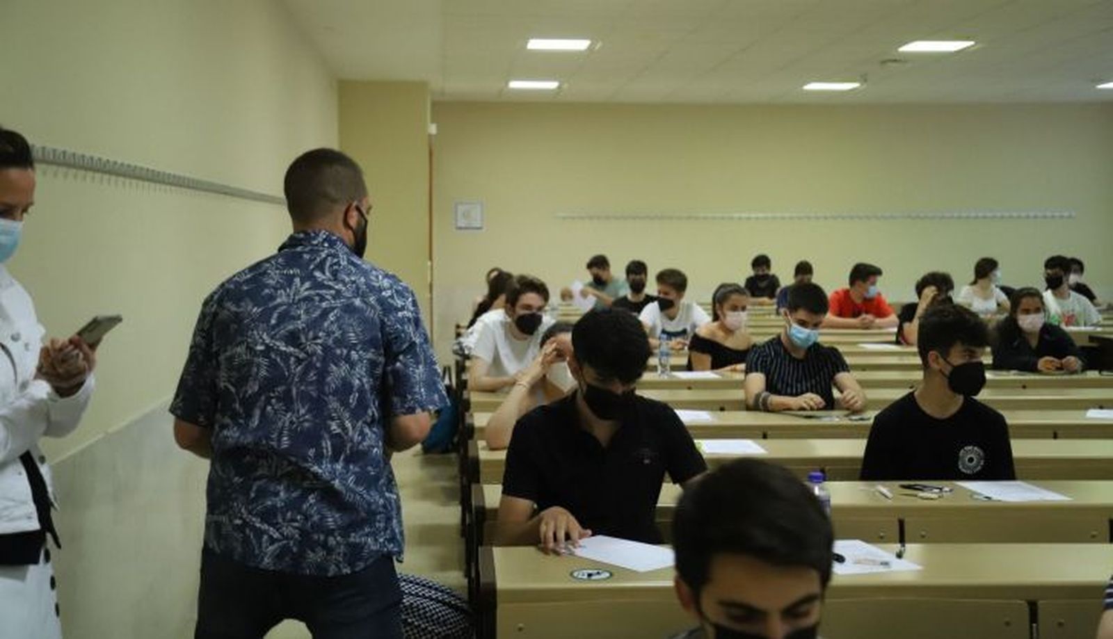 Examen de la EBAU en Zamora