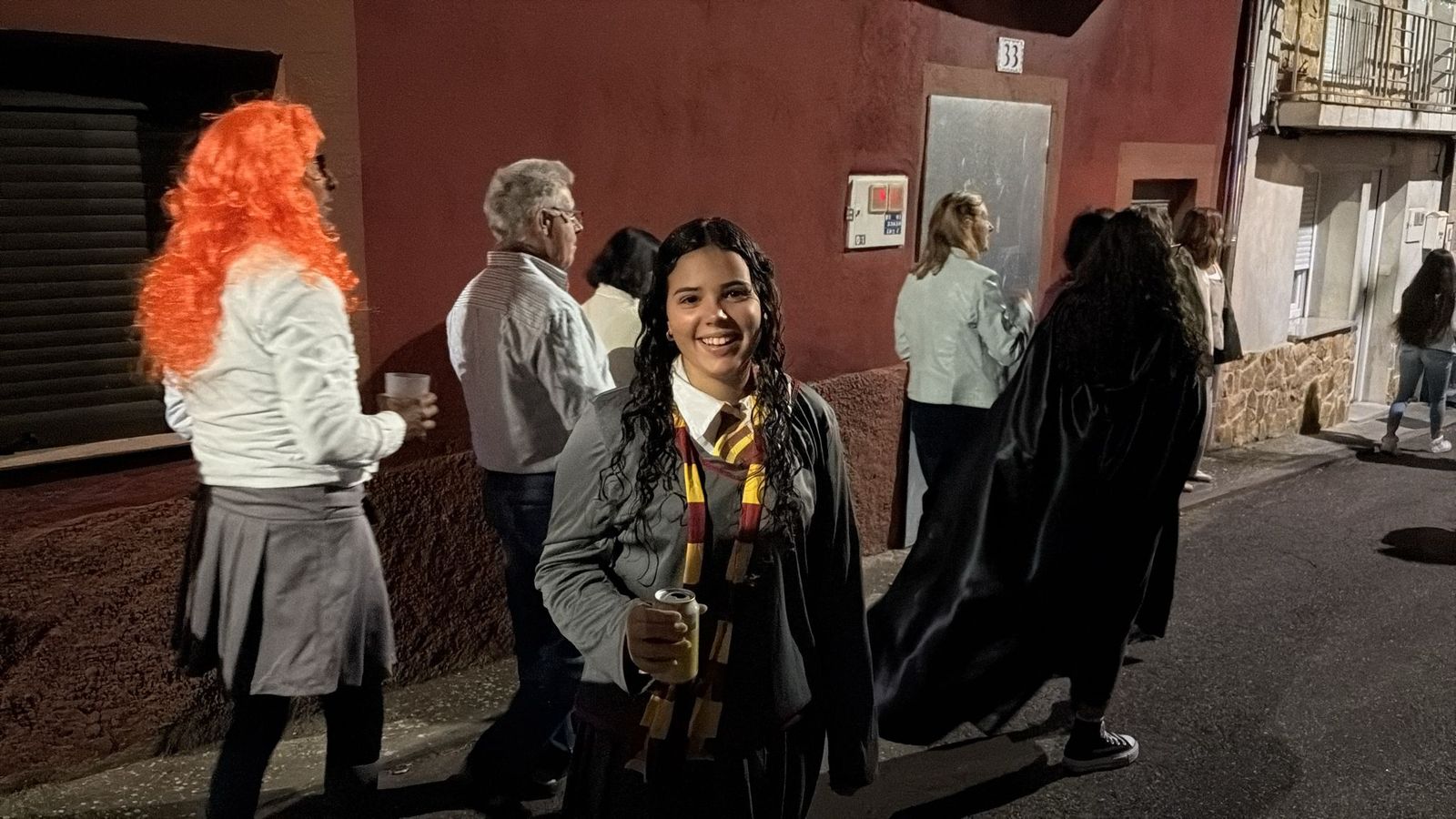 Desfile de carrozas en Pereña