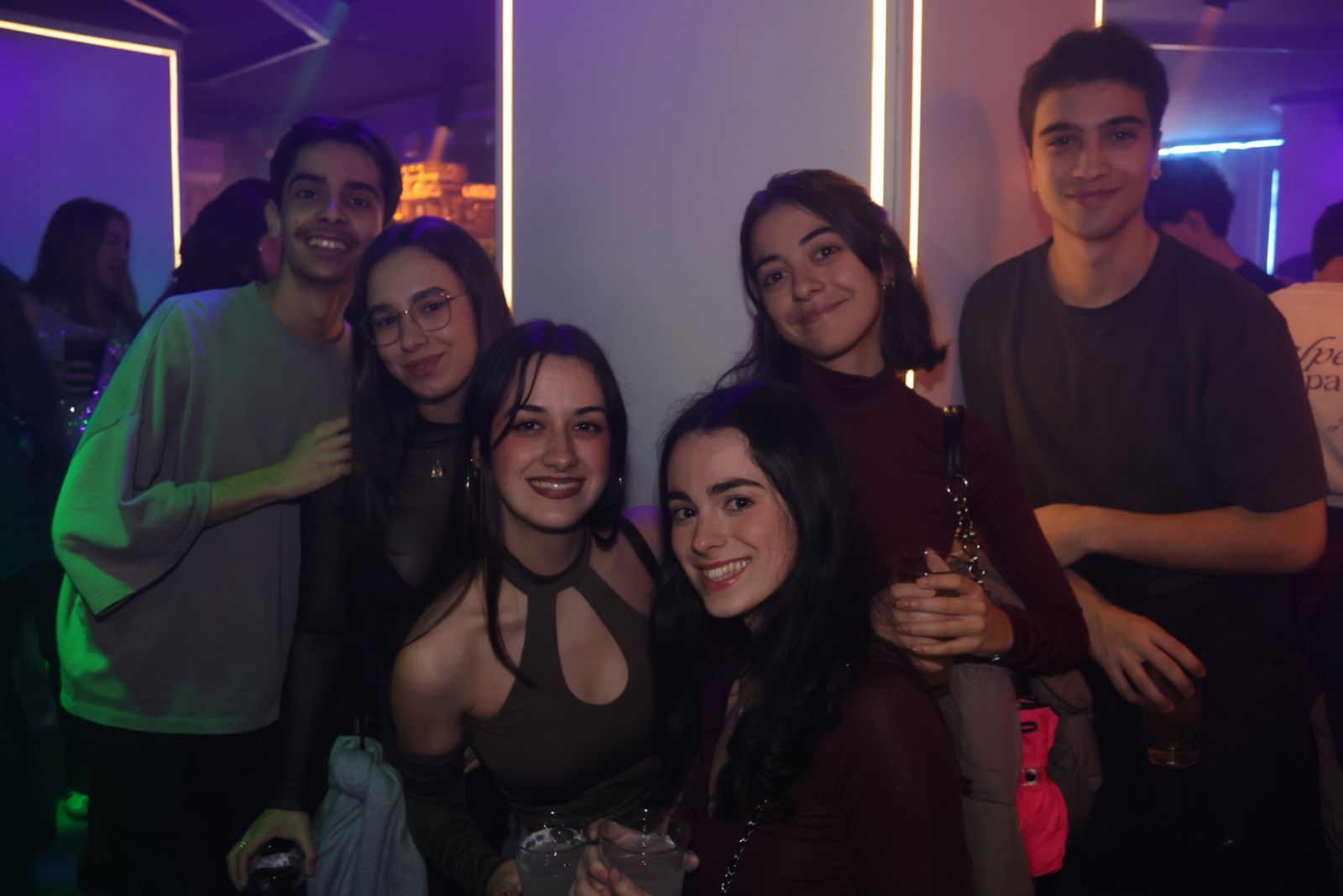 Salamanca de noche, sábado 17 de enero