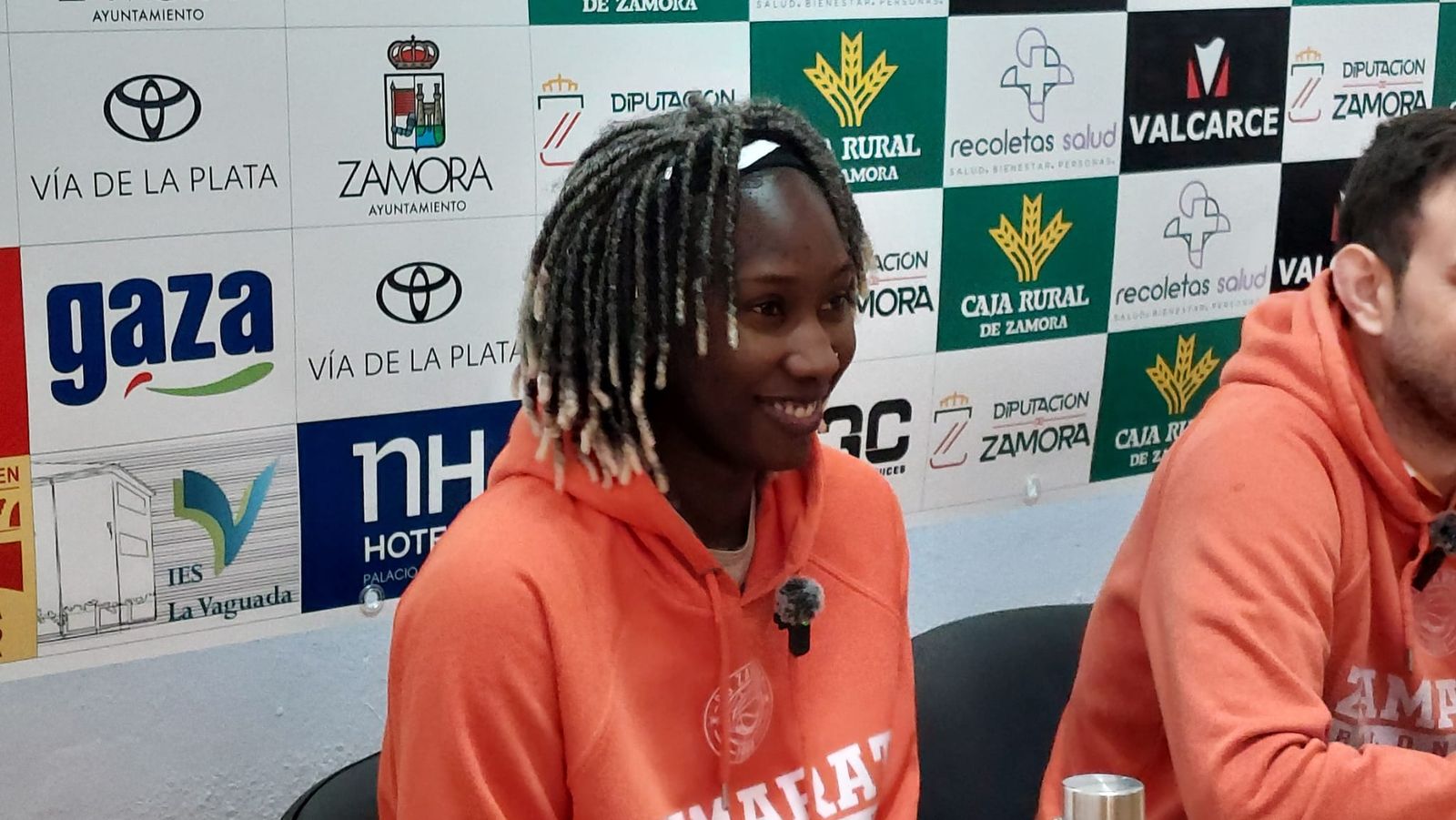 Fatou Filor en rueda de prensa este jueves