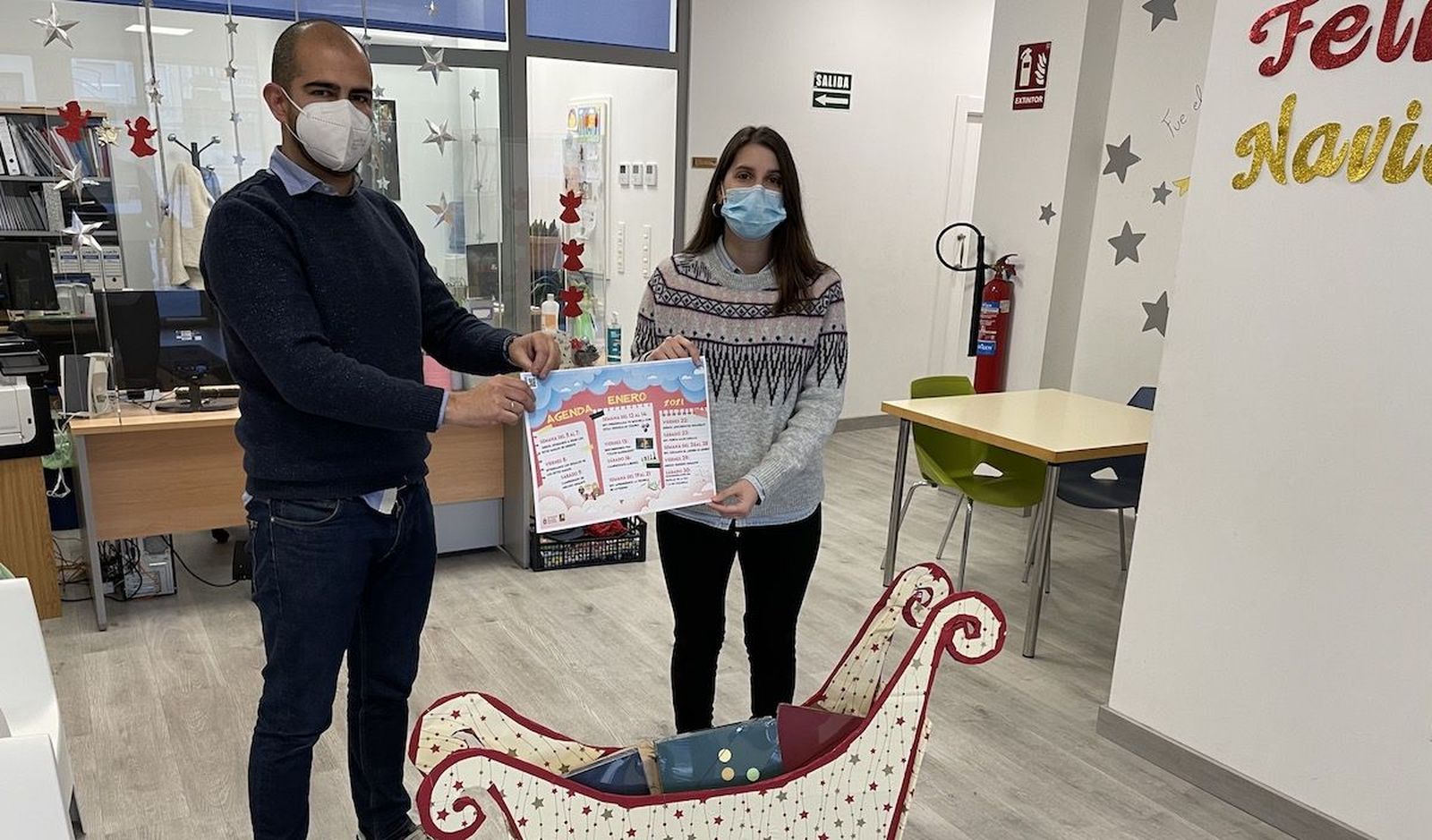 Presentación de la agenda Guijuelo Joven de este mes