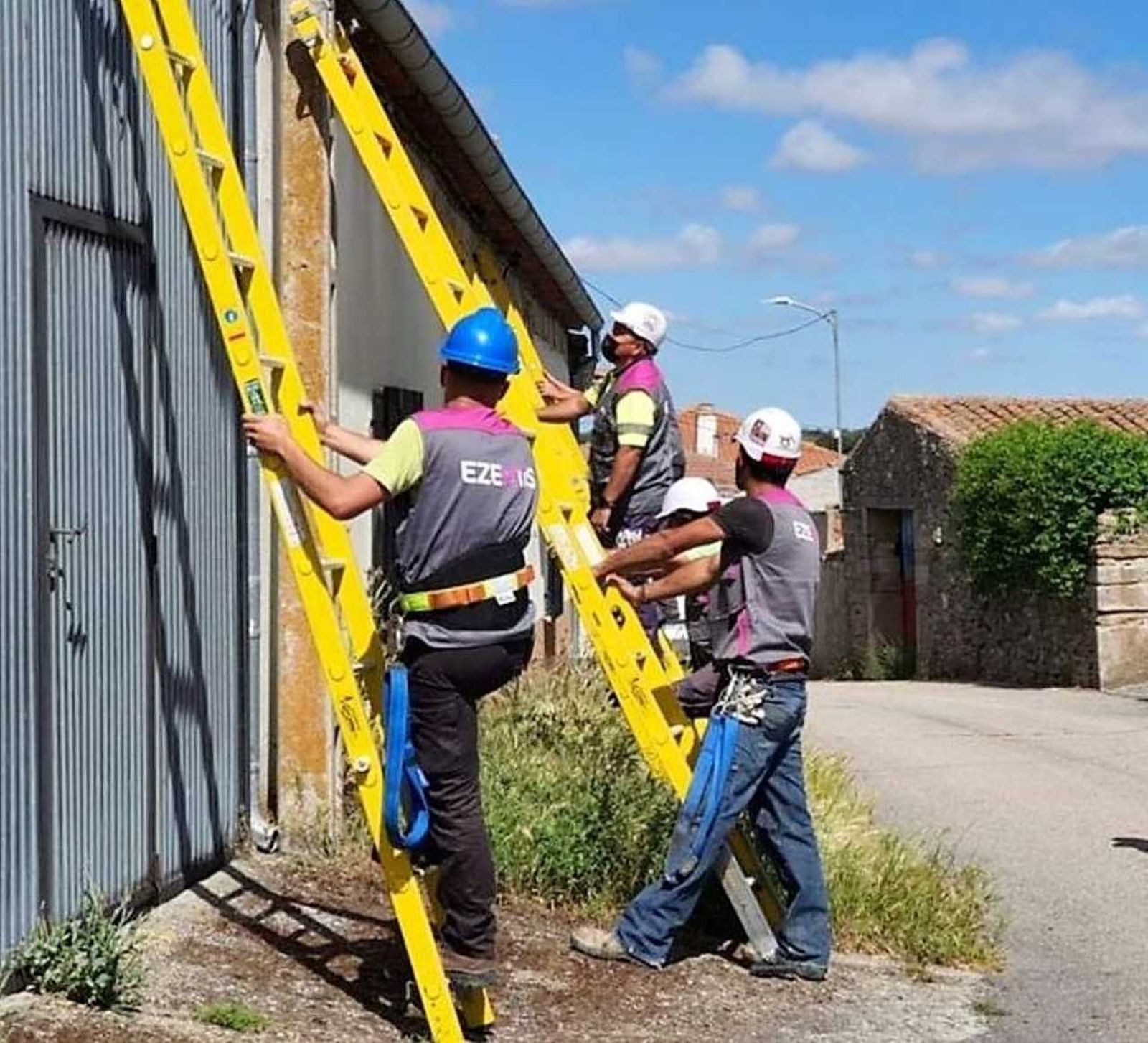 Instalación defibra óptica