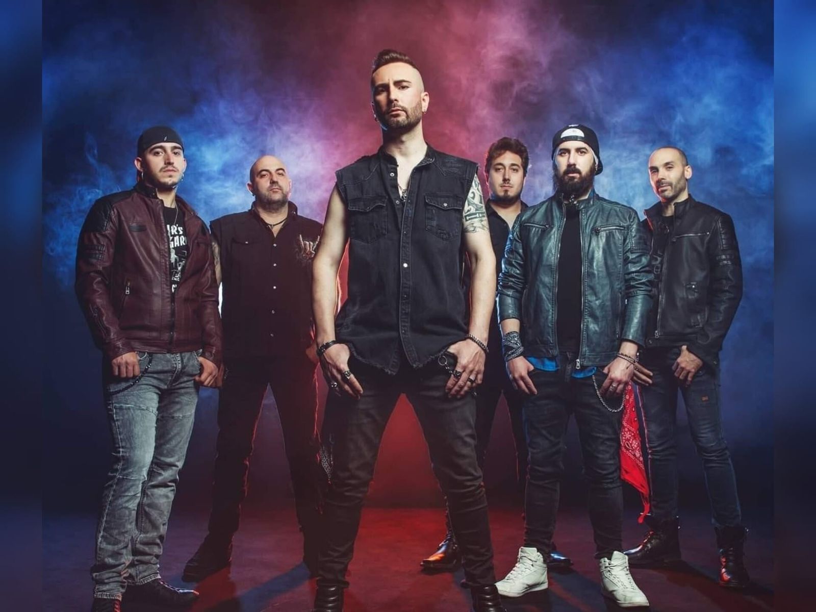 Formación de la banda riojana de heavy metal, Zenobia. FOTO: RR.SS