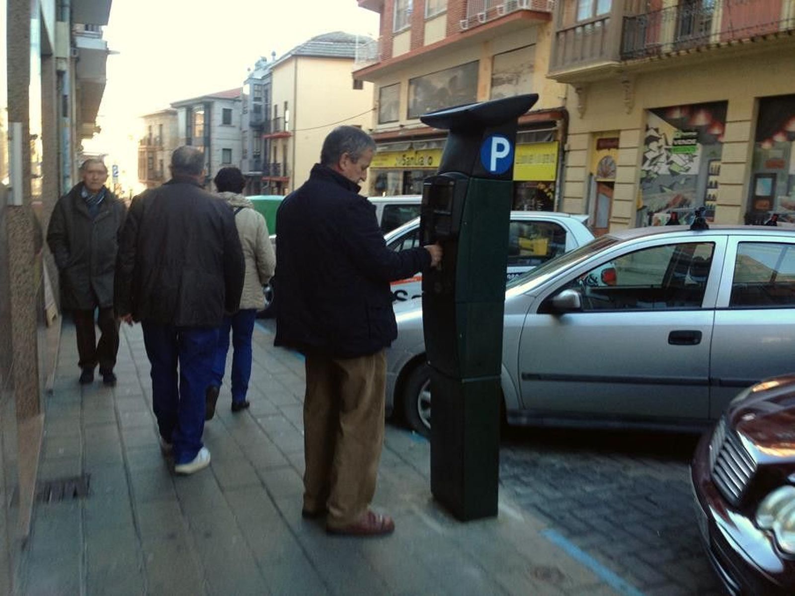 Usuario parquímetro