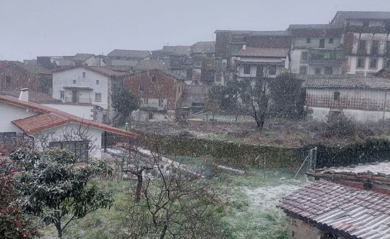 Nieve en Candelario