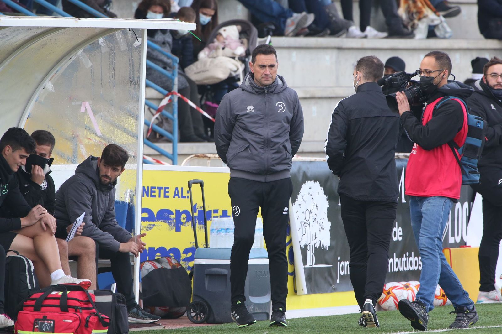 Dani Mori, en el envite ante la UD Logroñés / FOTO SALAMANCA24HORAS.COM