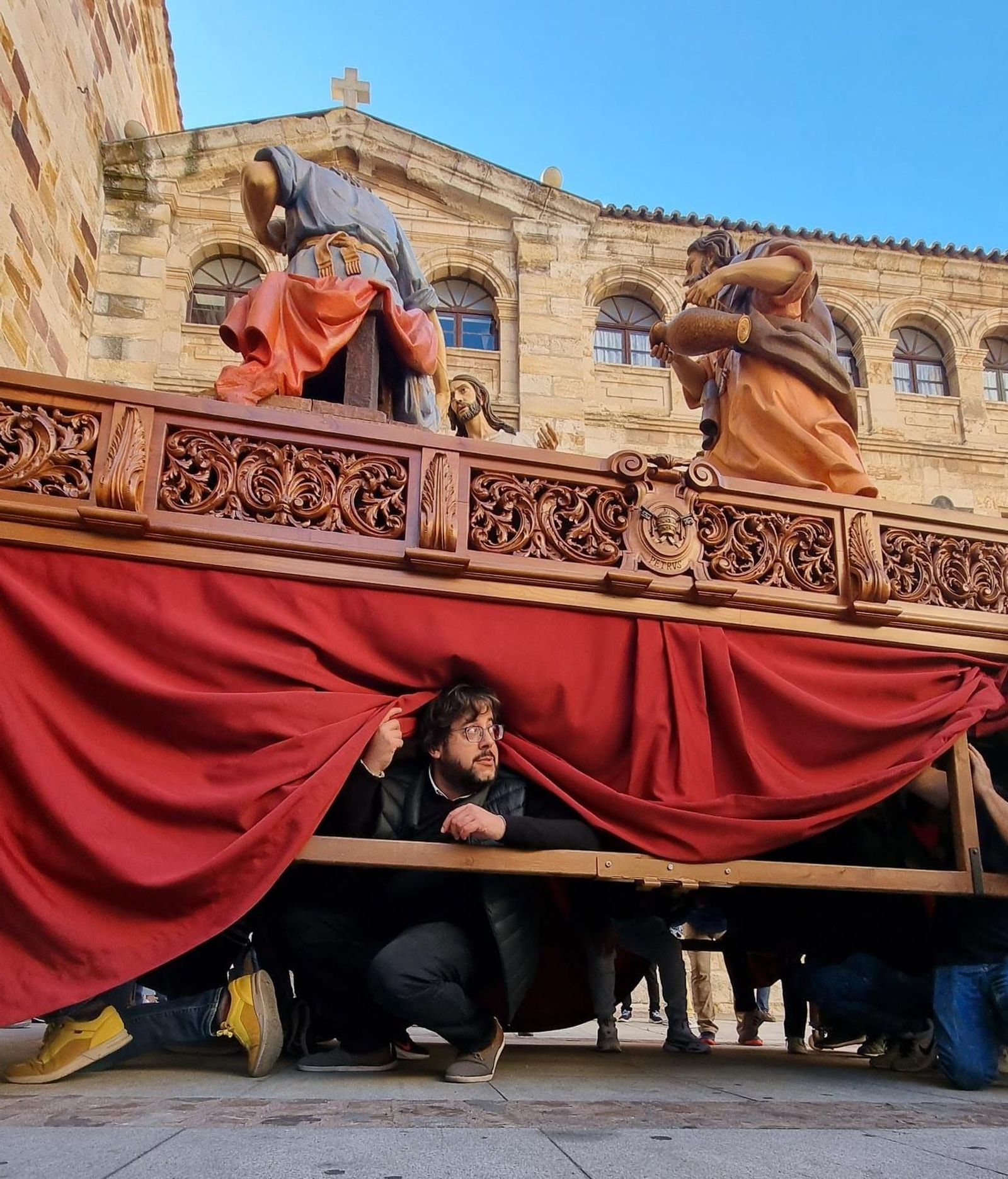 Luis Fernando García, pregonero de la Semana Santa de Zamora 2024. Cedida.
