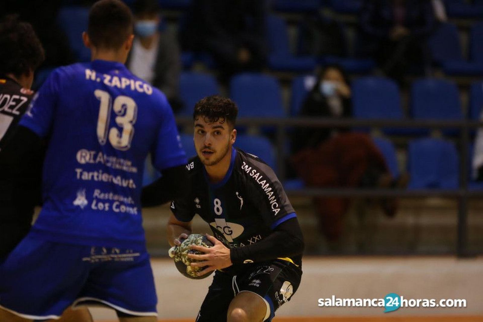 Hugo Garín, en el partido ante Unión Financiera.