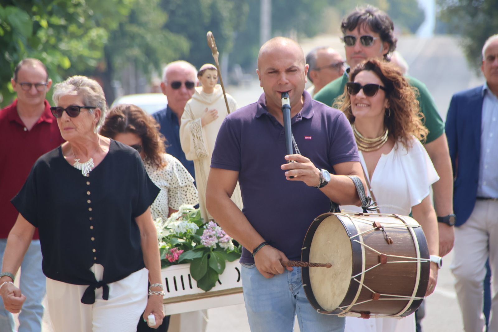 Masueco misa y procesión en honor a San Bernardo