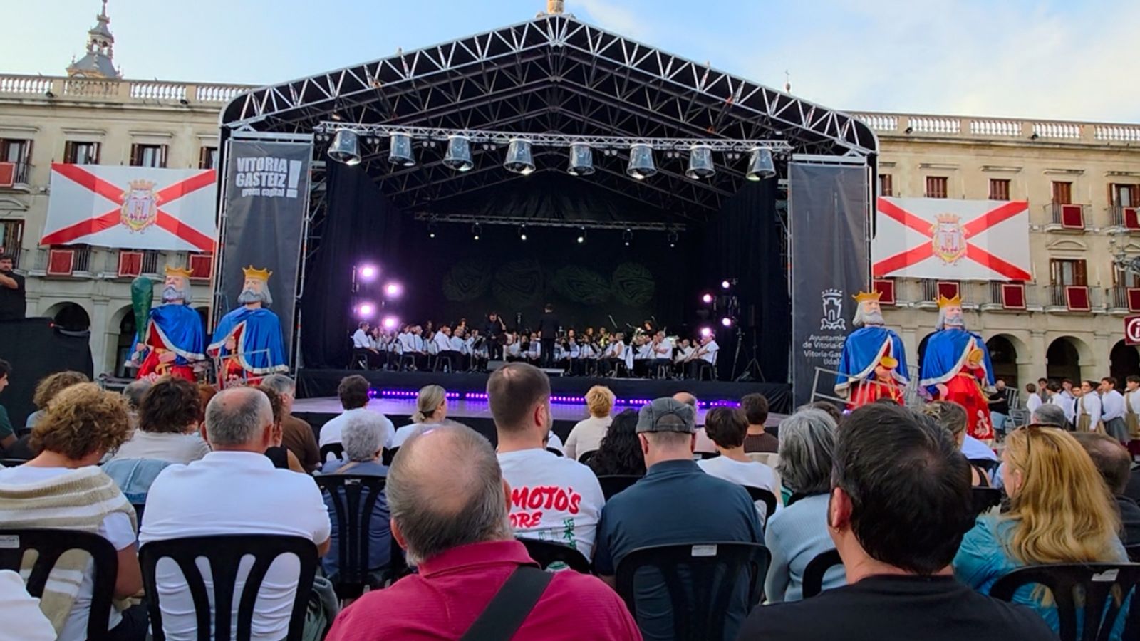 Luis Antonio Pedraza, en Vitoria