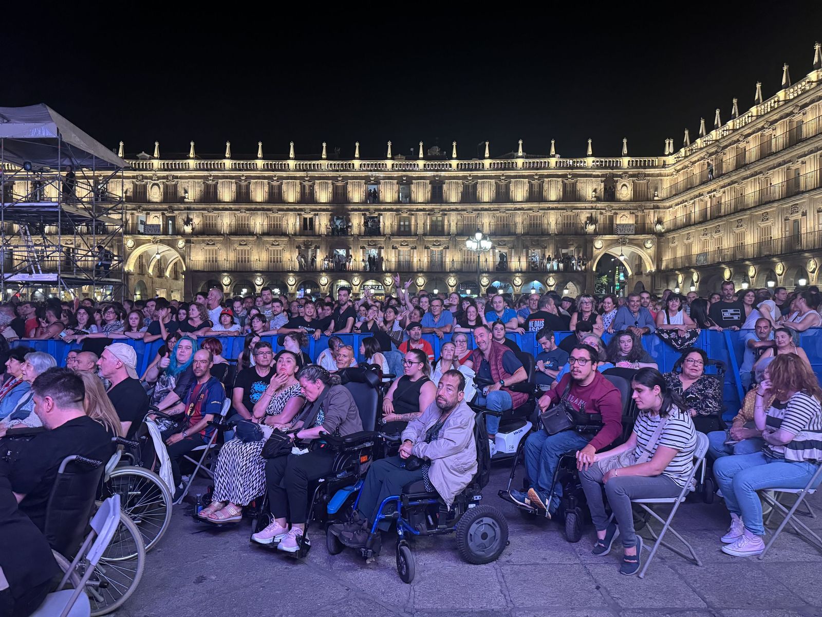 Concierto de Europe en la Plaza Mayor