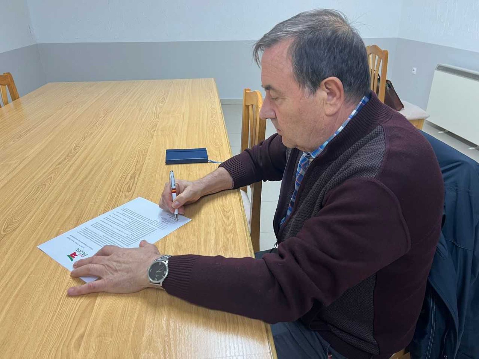 El portavoz de Ahora Decide, José Martín