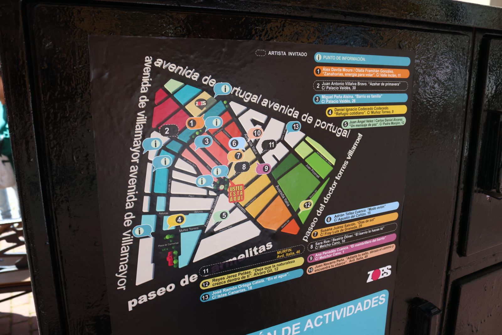 Entrega de premios de la XVI Galería Urbana del Barrio del Oeste