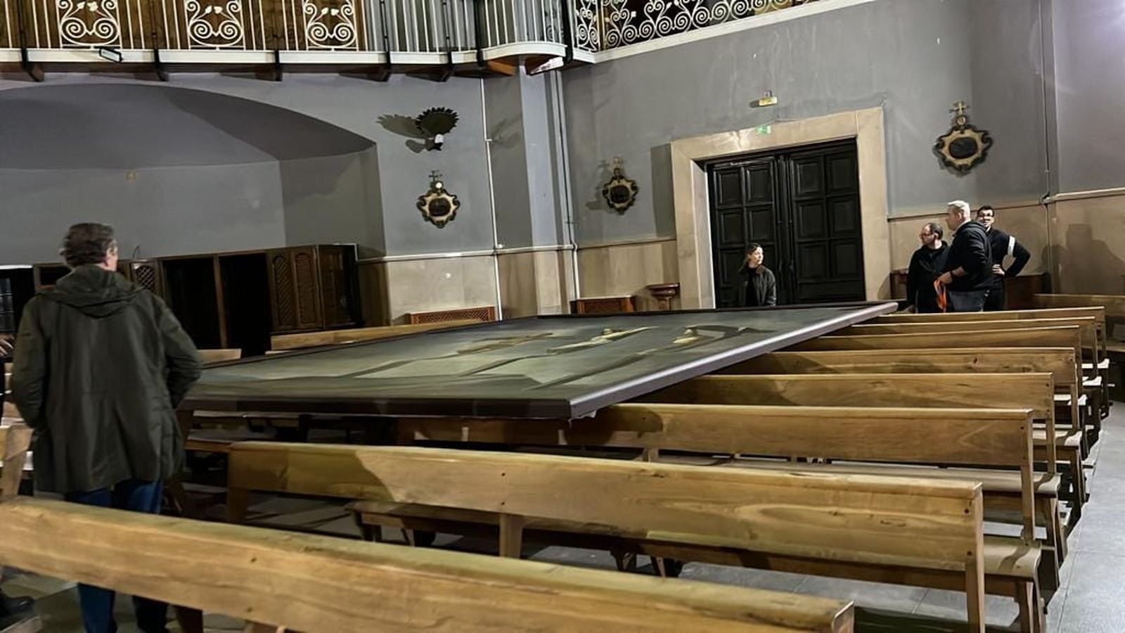 Imagen del traslado. Vulgo Congregación