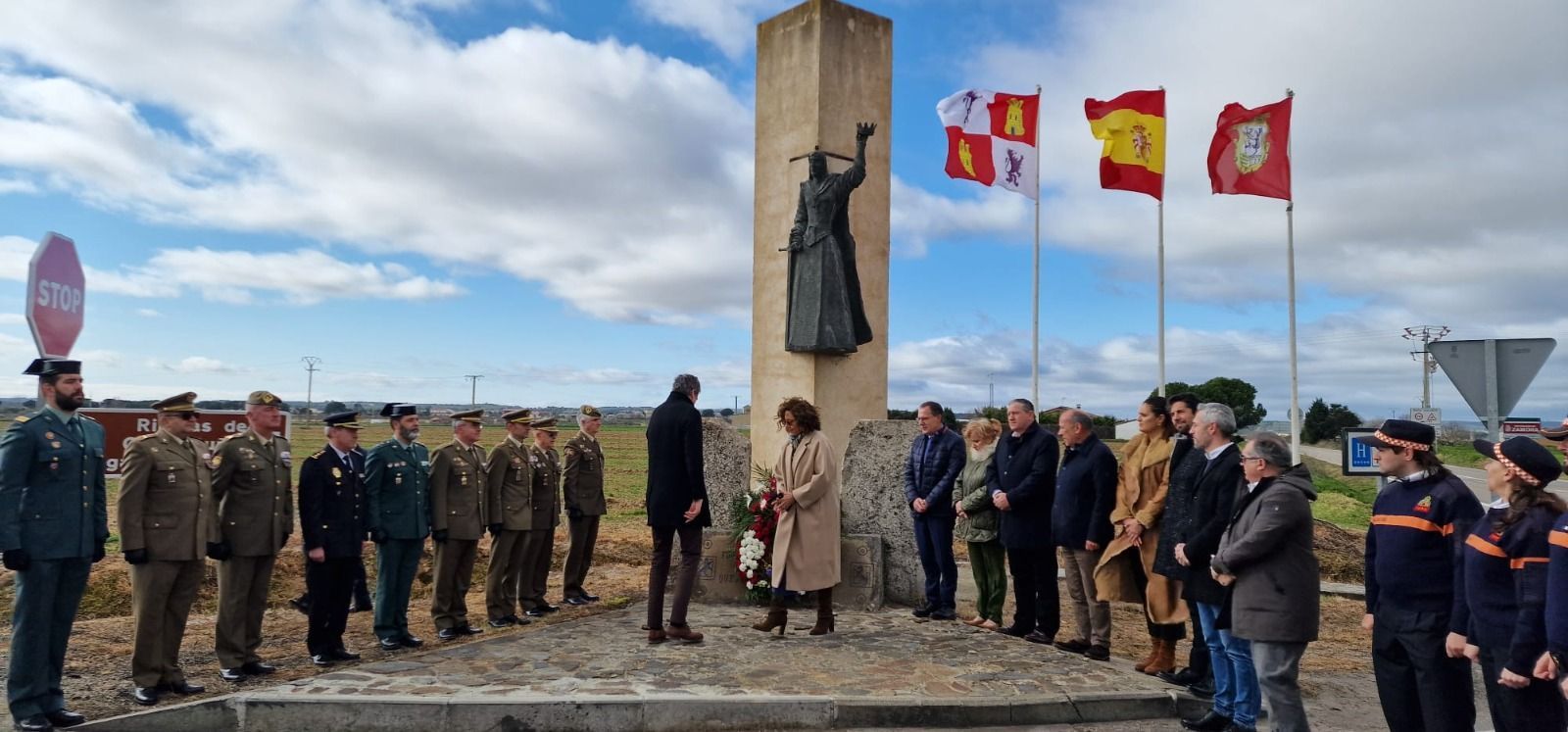 Ángel Blanco, presente en los actos conmemorativos por el 548 aniversario de la Batalla de Toro.