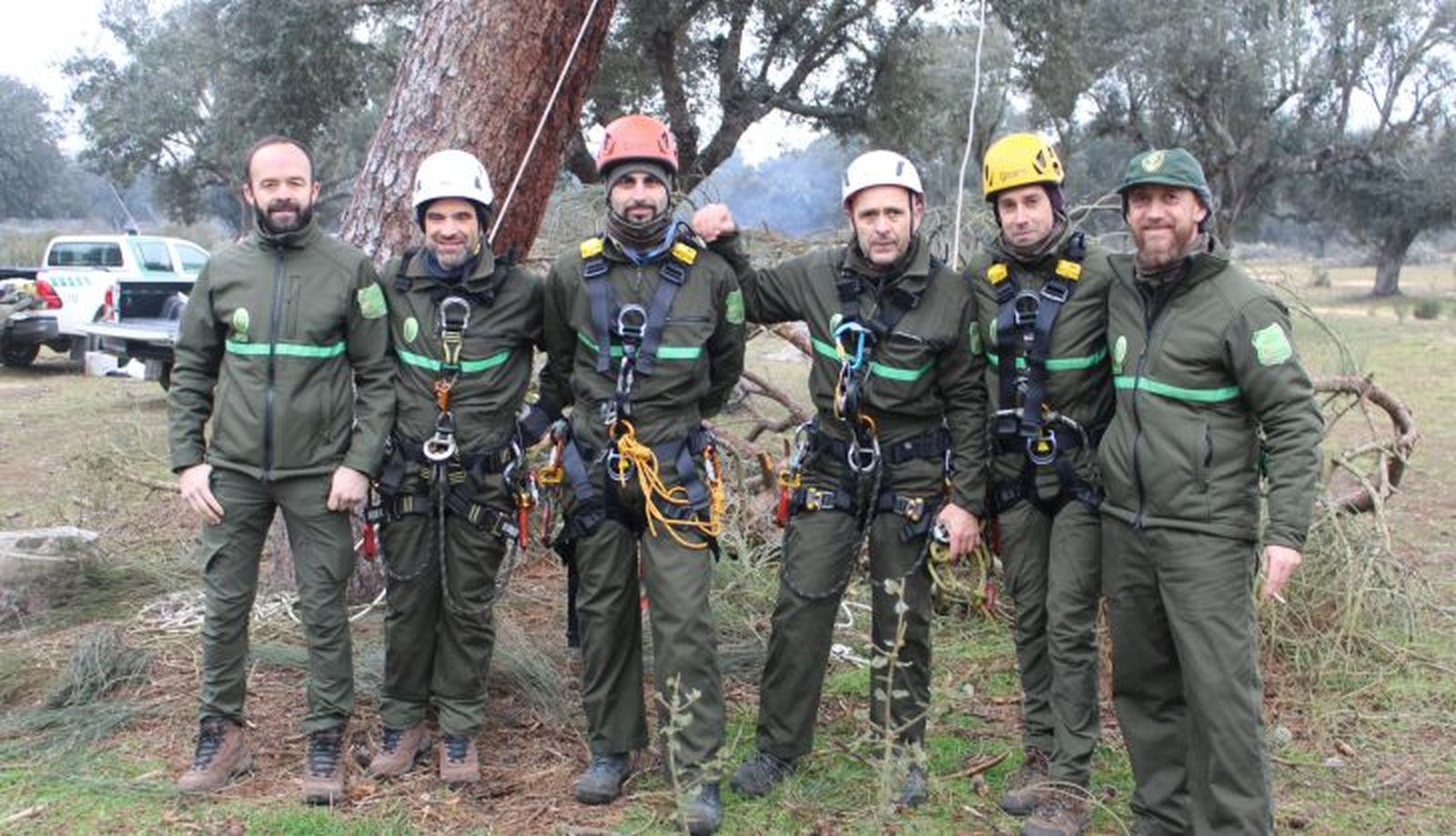 Grupo de Intervenciones en Altura. Agentes medioambientales. Junta de Castilla y León (1)