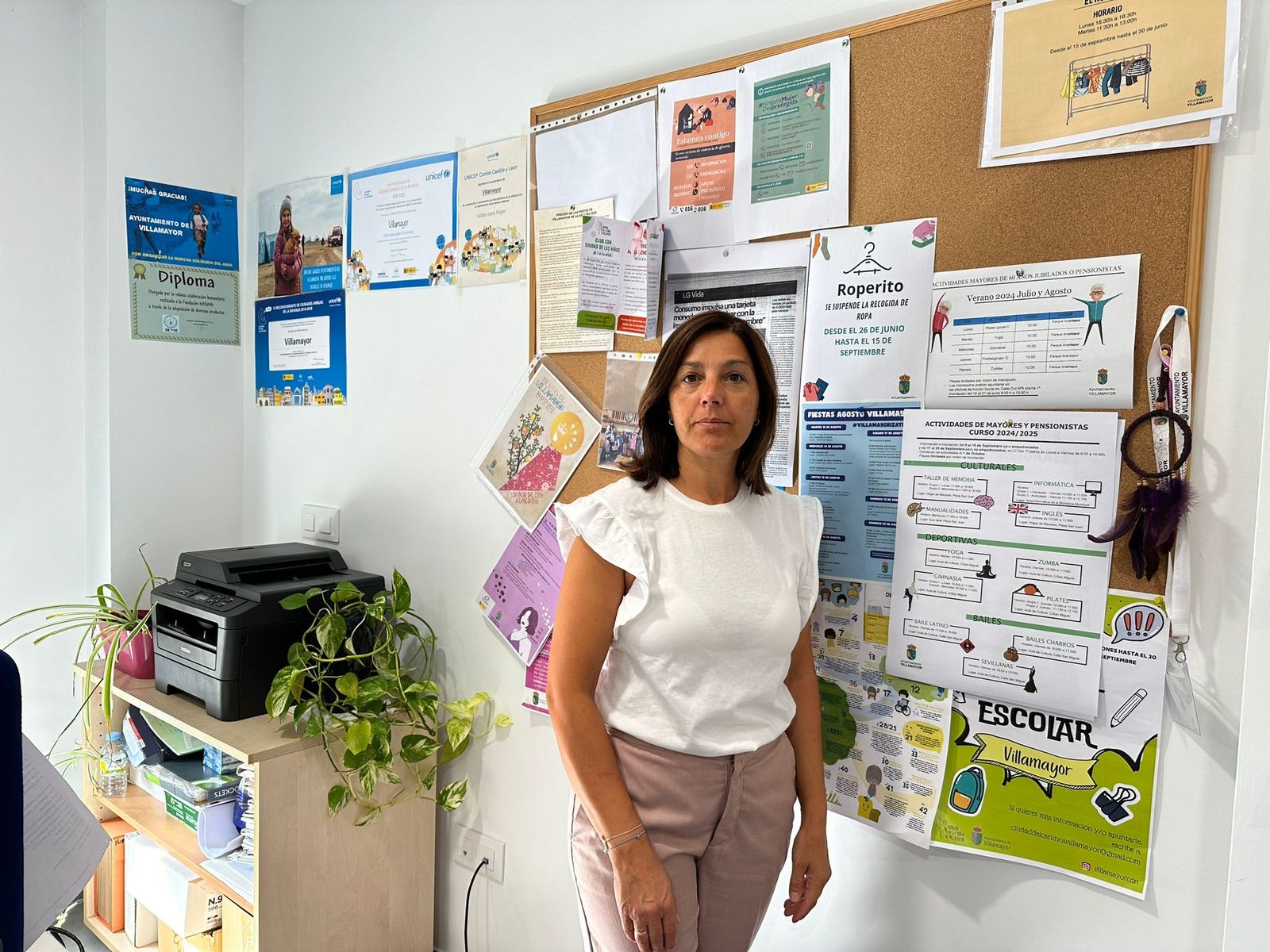 La edil Marisol García Rivero, de Villamayor