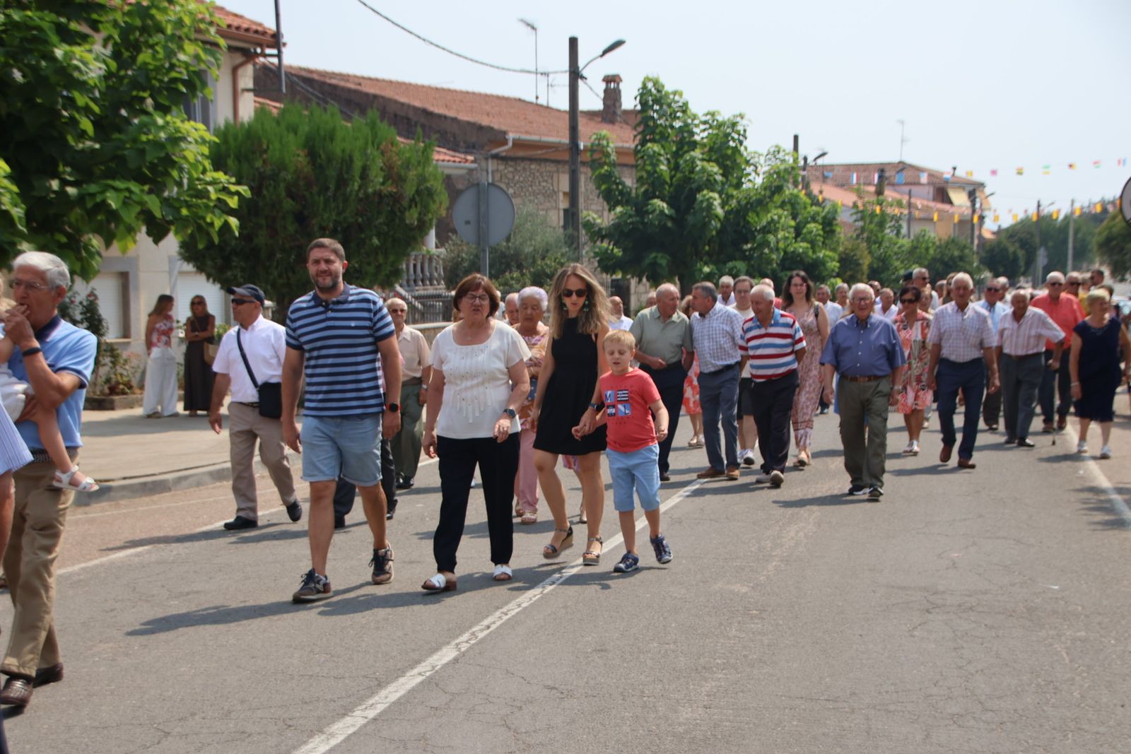 Masueco misa y procesión en honor a San Bernardo