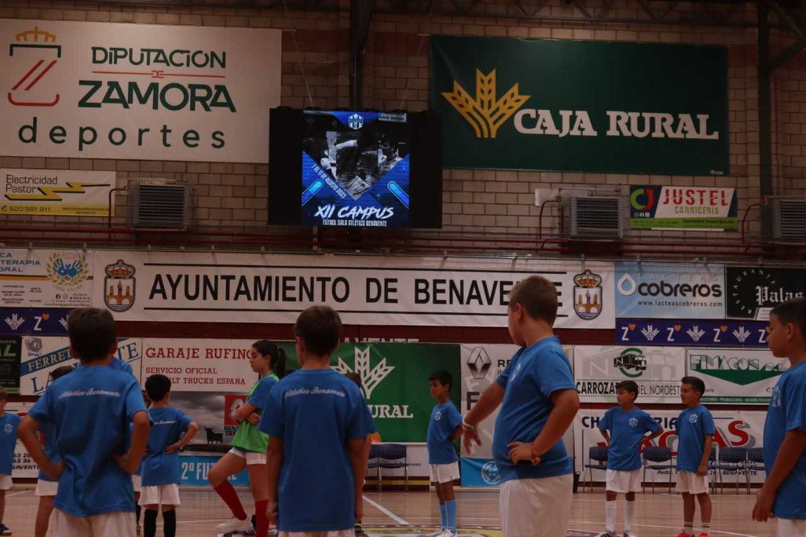 Campus de verano Atlético Benavente. Archivo.