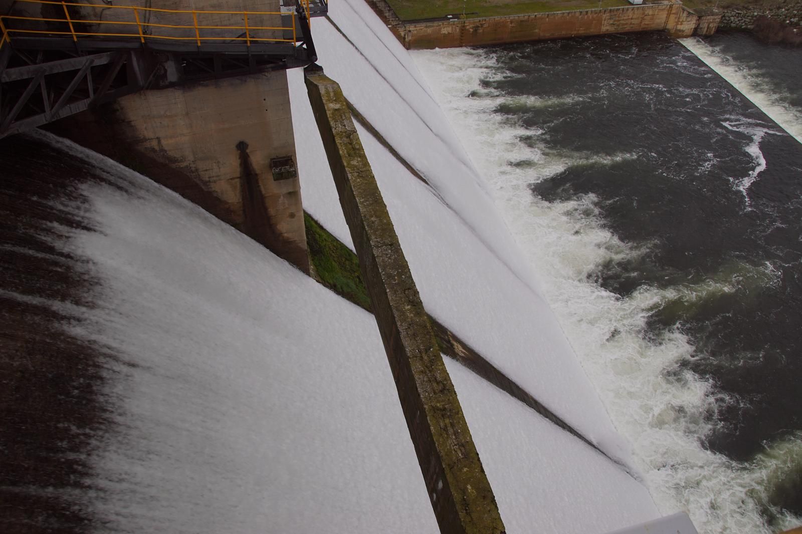 Este es el estado actual del pantano de Santa Teresa tras las lluvias de los últimos días en Salamanca