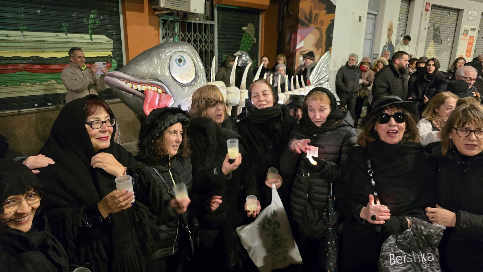 Entierro de la Sardina en el Barrio del Oeste