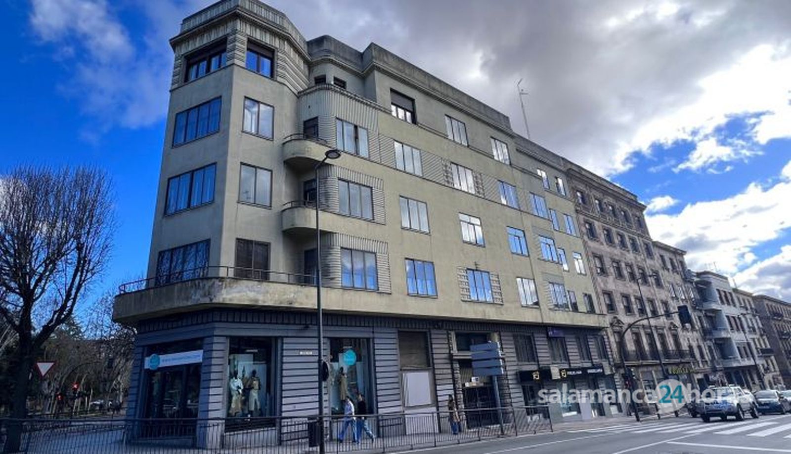 Edificio racionalista en la Gran Vía 
