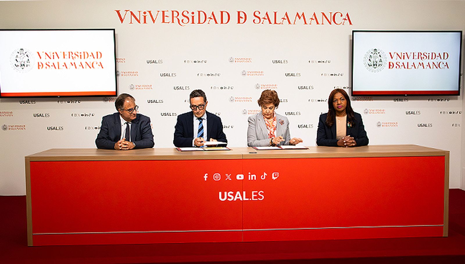 La USAL, el Instituto Global de Altos Estudios en Ciencias Sociales y la Fundación Global Democracia y Desarrollo de República Dominicana colaborarán en investigación y docencia