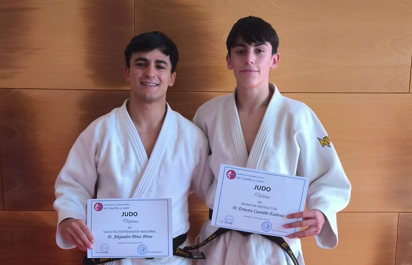 Alejandro Pérez y Ernesto Castaño, del Club Deportivo Navega
