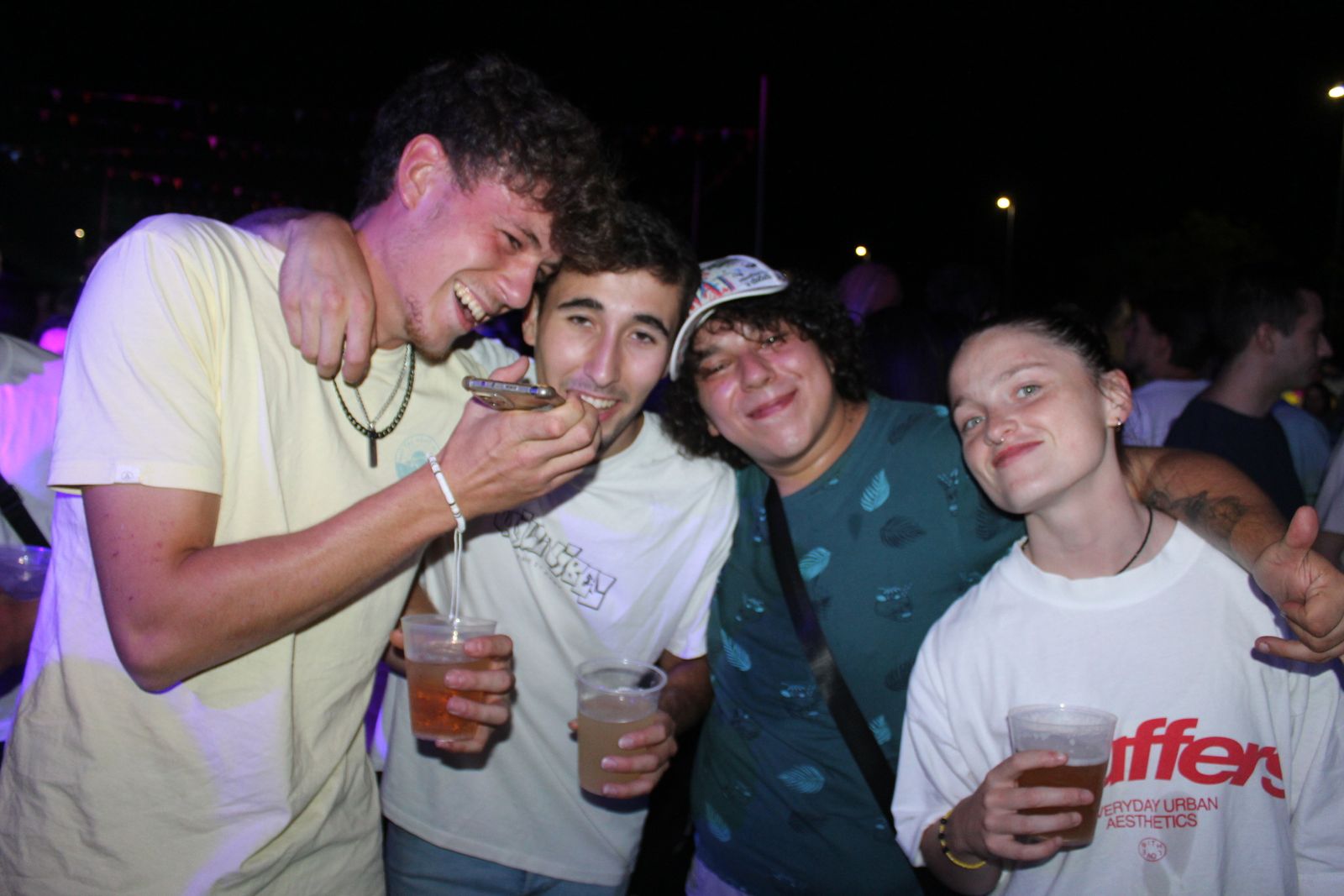 Salamanca de noche, jueves 14 de agosto