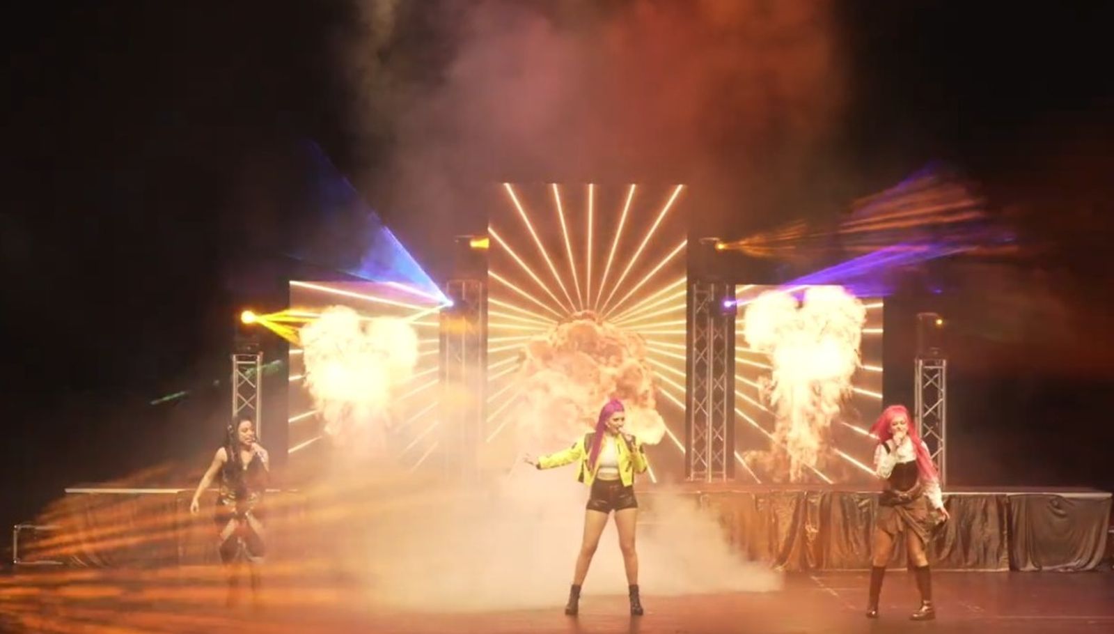 Un instante del espectáculo