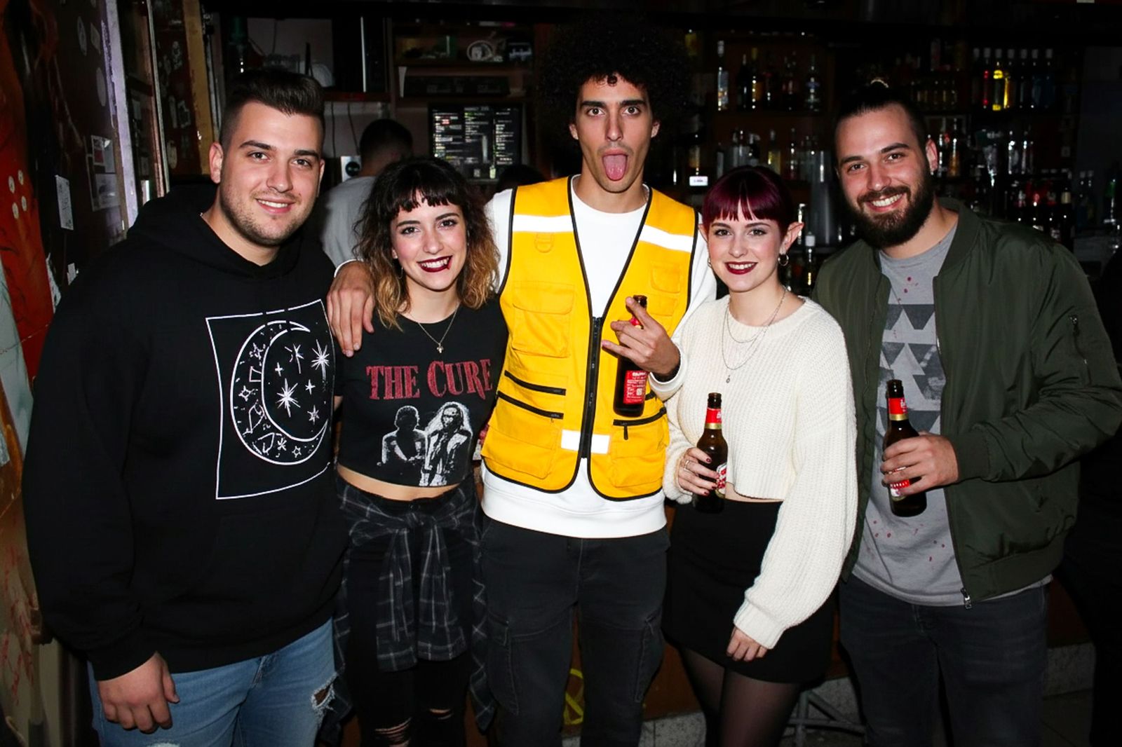 Salamanca de noche, viernes 31 de octubre